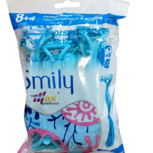 شفرات حلاقه ماكس ايليجنس سمبلي 8+4 موديل2 بلاديز 
