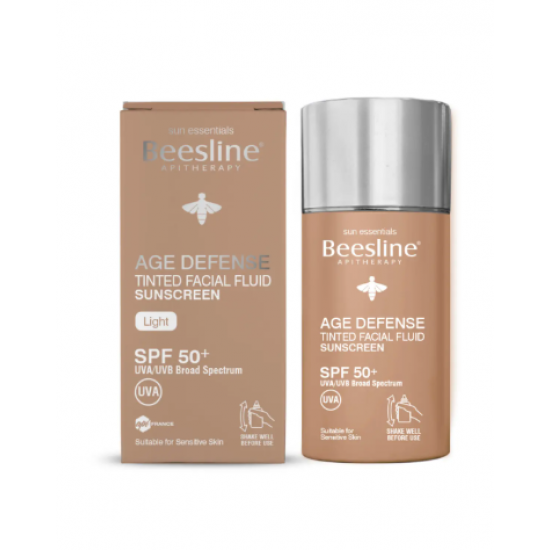 Beesline بيزلين كريم واقي من الشمس اس بي اف 50 مقاومة لظهور التجاعيد 40مل فاتح