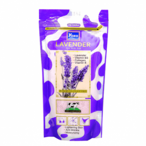 مقشر ملح الحليب لافندرسبا من يوكو 300 جم مقشر ملح الحليب لافندرسبا من يوكو 300 جم