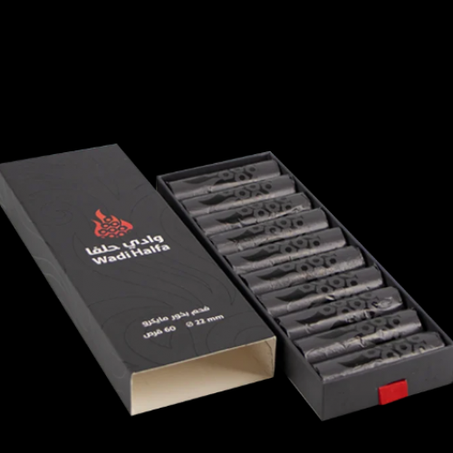 وادي حلفا فحم بخور مايكرو 22مم 60قرص