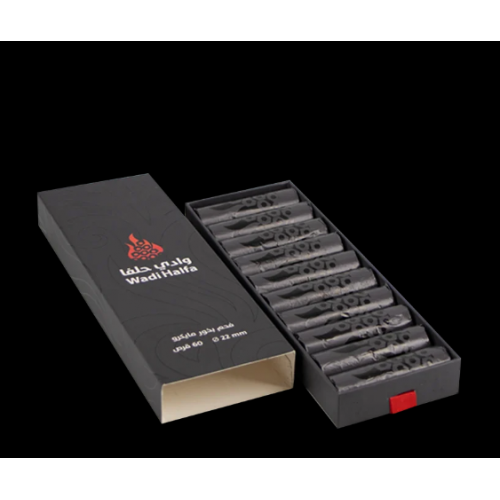 وادي حلفا فحم بخور مايكرو 22مم 60قرص