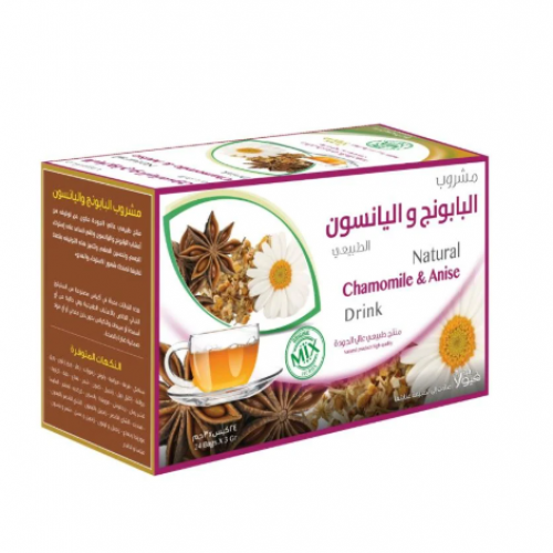 مشروب البابونج واليانسون مشروب البابونج واليانسون