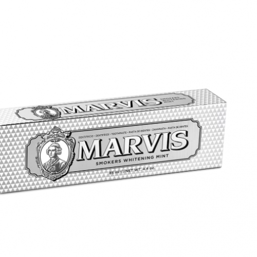 معجون أسنان مارفيس للمدخنين، بنكهة النعناع، 85 مل، يعزز تبييض الأسنان الطبيعي، يزيل البلاك، ويمنح انتعاشًا يدوم طويلًا معجون أسنان مارفيس للمدخنين، بنكهة النعناع، 85 مل، يعزز تبييض الأسنان الطبيعي، يزيل البلاك، ويمنح انتعاشًا يدوم طويلًا
