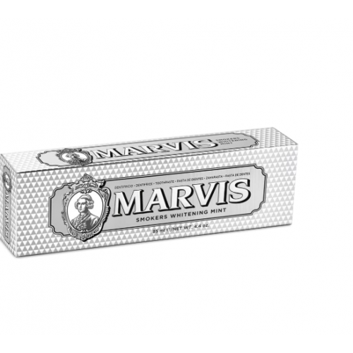 معجون أسنان مارفيس للمدخنين، بنكهة النعناع، 85 مل، يعزز تبييض الأسنان الطبيعي، يزيل البلاك، ويمنح انتعاشًا يدوم طويلًا معجون أسنان مارفيس للمدخنين، بنكهة النعناع، 85 مل، يعزز تبييض الأسنان الطبيعي، يزيل البلاك، ويمنح انتعاشًا يدوم طويلًا
