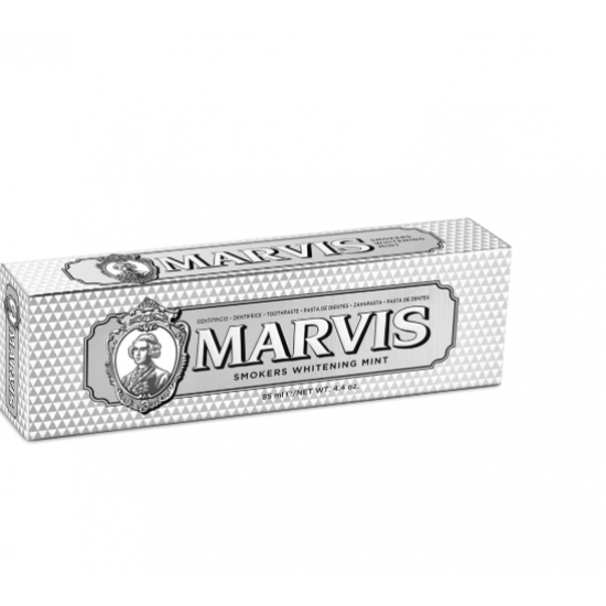 معجون أسنان مارفيس للمدخنين، بنكهة النعناع، 85 مل، يعزز تبييض الأسنان الطبيعي، يزيل البلاك، ويمنح انتعاشًا يدوم طويلًا معجون أسنان مارفيس للمدخنين، بنكهة النعناع، 85 مل، يعزز تبييض الأسنان الطبيعي، يزيل البلاك، ويمنح انتعاشًا يدوم طويلًا