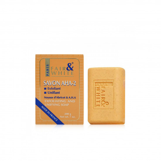 صابونة التقشير بأحماض الفواكة من فير آند وايت - 200 غرام صابونة التقشير بأحماض الفواكة من فير آند وايت - 200 غرام