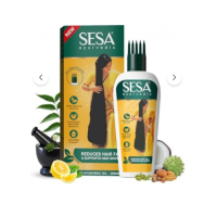 SESA زيت الشعر الأيورفيدي، يمنع تساقط الشعر، يدعم نموه، 200 مل