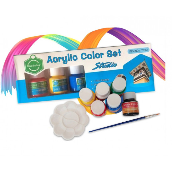 مجموعة الوان اكريلك 6 ألوان