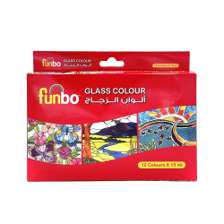 الوان زجاج ماركة فانبو 12 لون الوان زجاج ماركة فانبو 12 لون