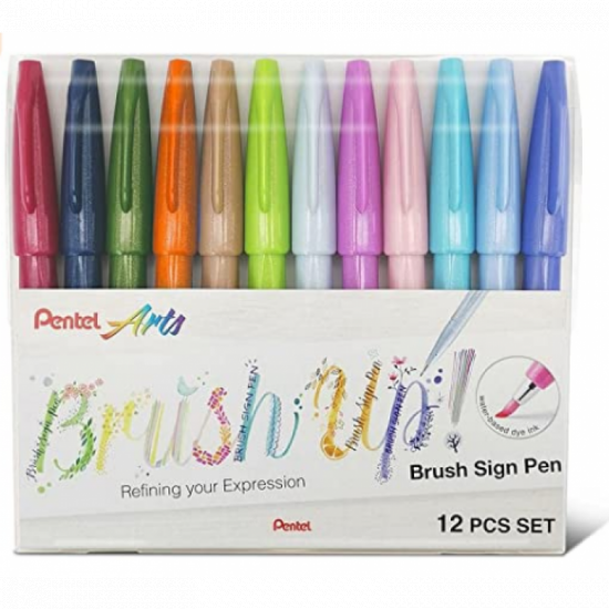 اقلام بروش 12 قلم 