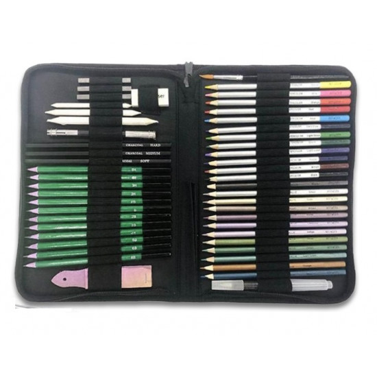 حقيبة اقلام رسم 