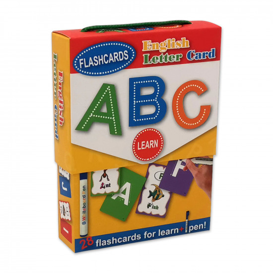بطاقات الحروف الإنجليزية