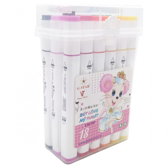 الوان ماركر من جهتين