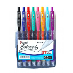 مجموعة أقلام جل للكتابة والتلوين