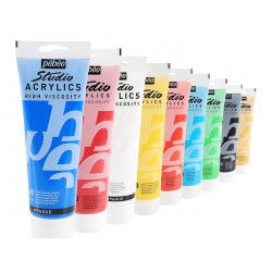 الوان اكريلك عالية الجودة (بيبو) 100 مل 