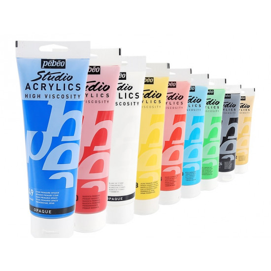 الوان اكريلك عالية الجودة (بيبو) 250 مل 