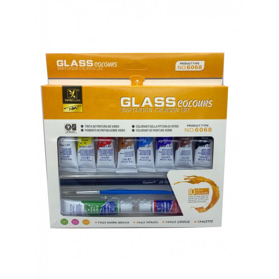 الوان زجاج 12 مل 