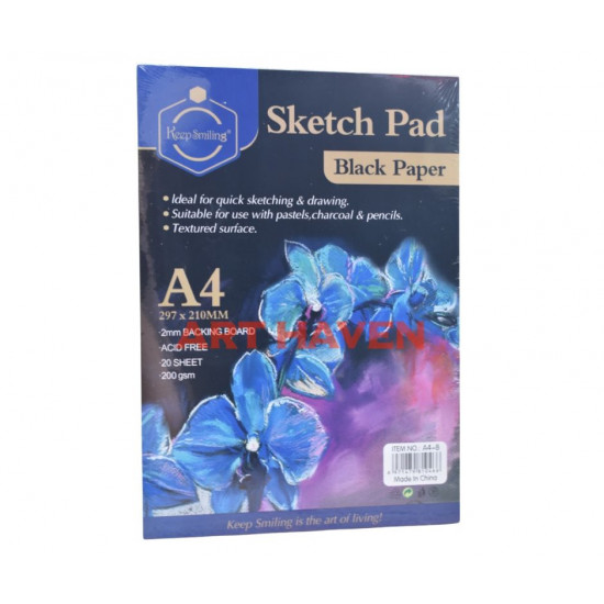 دفتر رسم اوراق سوداء (Sketch Pad)