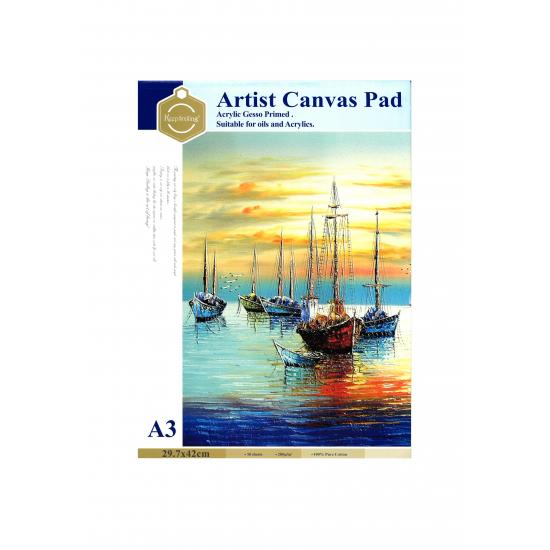 كراسة كانفوس للاكريلك