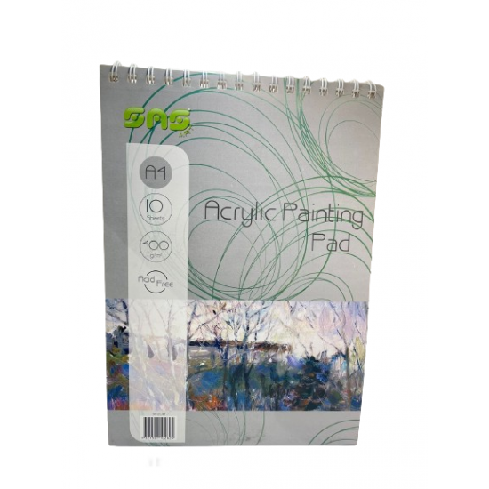 كراسة الوان اكريلك 