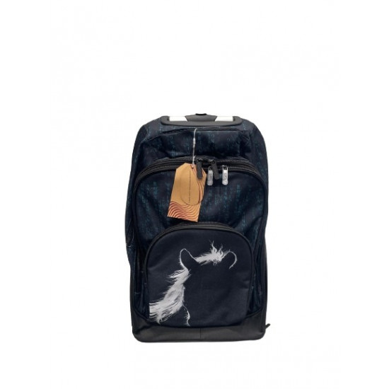 حقيبة مدرسية مع العجلات