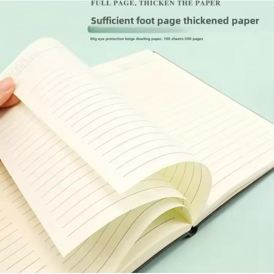 دفتر مذكرات مع قلم حجم A5