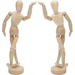 مجسم جسم الانسان خشبي