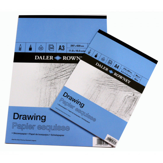 كراسة رسم دالر روني حجم A4