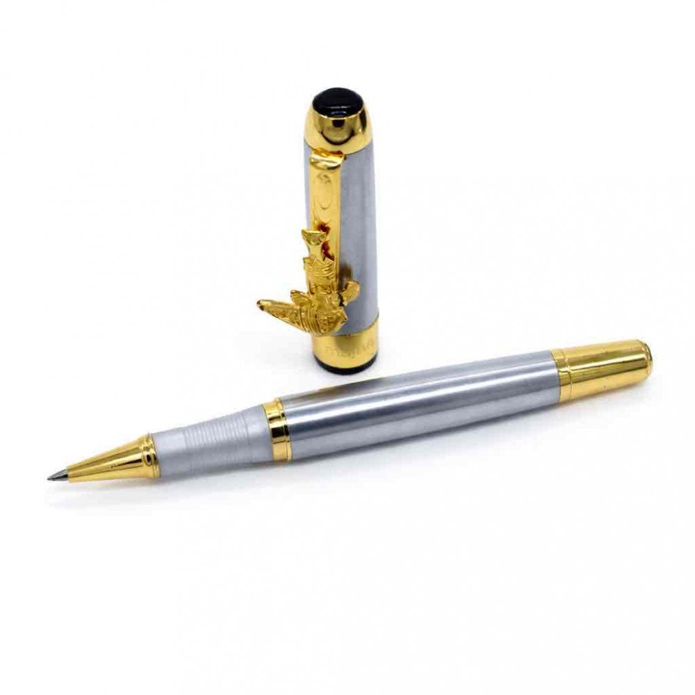 قلم فضي فاخر 