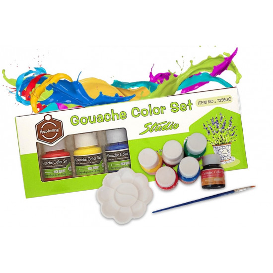 مجموعة الوان جواش 12 لون