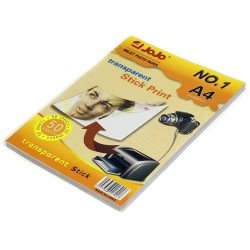 ورق ستيكر شفاف