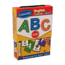 بطاقات الحروف الإنجليزية