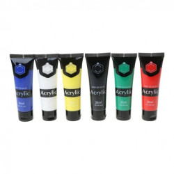 الوان اكريلك 36 مل بالحبة 