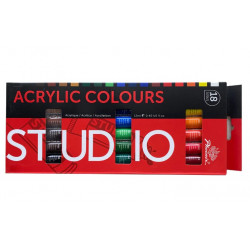 الوان اكريلك ماركة ستوديو 22مل 10 الوان