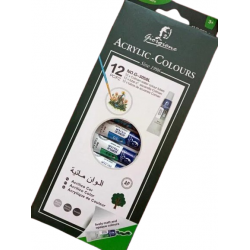 الوان اكريلك - زجاج - جواش - قماش - زيتية - مائية ماركة (جورجيوني)