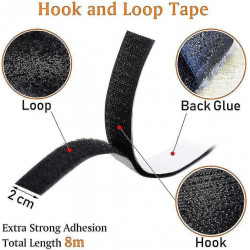 شريط هوكو قابل للزق من جهتين مقاس 50cm