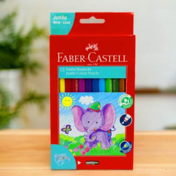 الوان خشبية JUMBO MINE LEAD FABER CASTELL الوان خشبية JUMBO MINE LEAD FABER CASTELL