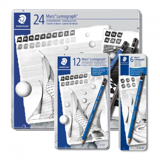 علبة  اقلام رصاص ماركة ستادلر