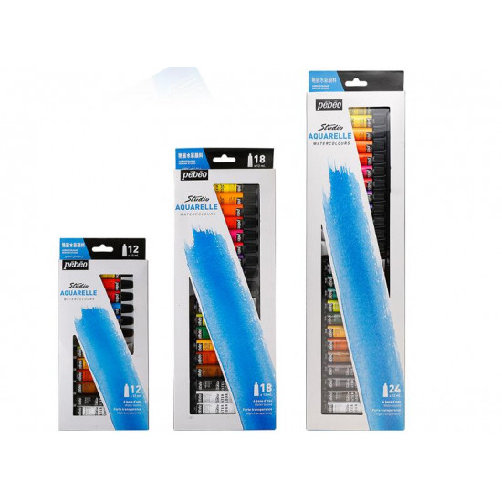 الوان اكريلك - زيتية - مائية - ماركة بيبو 12 مل 