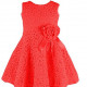 فستان أفراح قصير للأطفال - متاح بالأبيض (سنتين) والأحمر (3 سنوات)