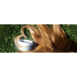 ماسك للشعر بالمانجو والفانيلا من بومب ماسك للشعر بالمانجو والفانيلا من بومب