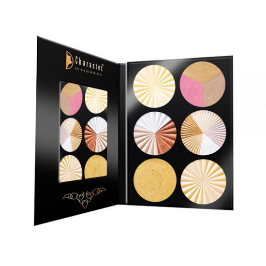 باليت اضاءة هايلايتر بوك من كاركتر HBC001 متعدد الألوان باليت اضاءة هايلايتر بوك من كاركتر HBC001 متعدد الألوان