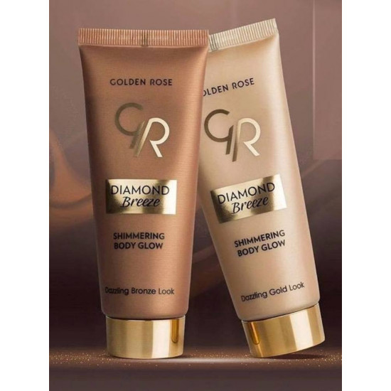 إضاءة الجسم الكريمية من جولدن روز - مظهر ذهبي وبرونزي متألق