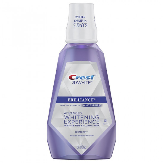 غسول الفم بريليانس بالنعناع من كرست 1 لتر غسول الفم بريليانس بالنعناع من كرست 1 لتر