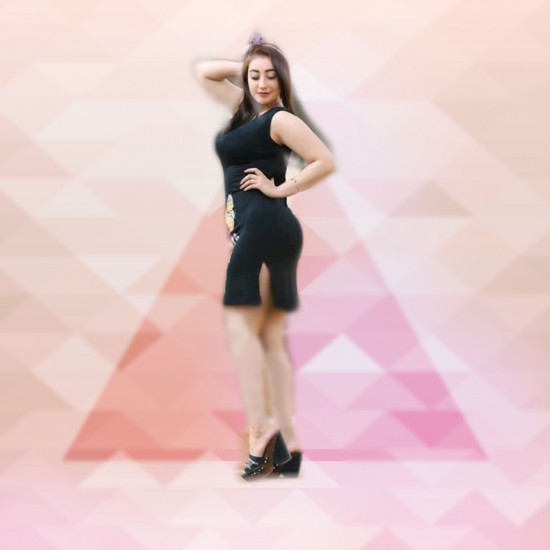 قميص نوم قطني قصير بطبعة "إم إند إمز" مع قصة ظهر (مقاس موحد)