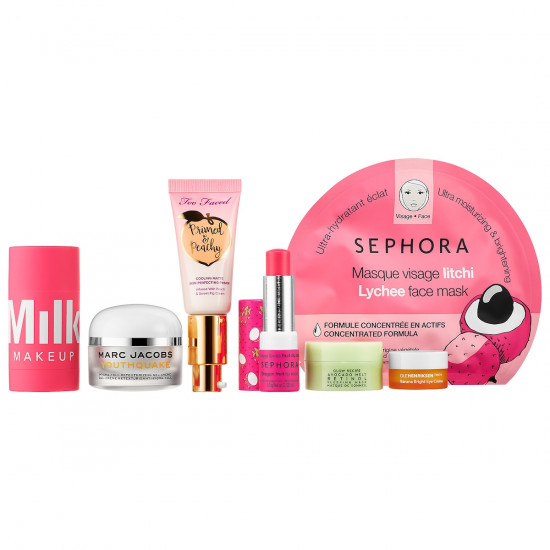 مجموعة سيفورا فيفوريتس "هيدريتنج فروتي فيس" - للعناية بالبشرة (7 قطع)