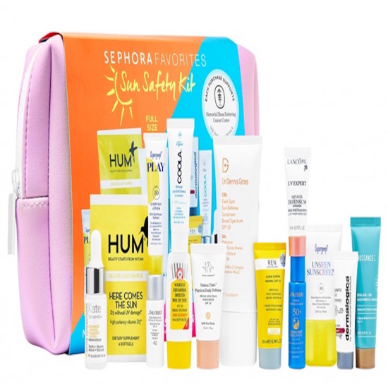 مجموعة سيفورا فيفوريتس "صن سيفتي" - طقم الحماية من الشمس (14 قطعة)