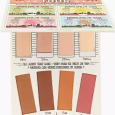 باليت هايلايت آند كونتور من ذا بالم - مجموعة نحت وإضاءة الوجه (8 ألوان)