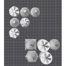 لعبة الدوامة الحلزونية - قطعة فنية حركية لتخفيف التوتر