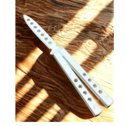 سكين الفراشة للتدريب - باليسونج آمن للاستعراض والخدع